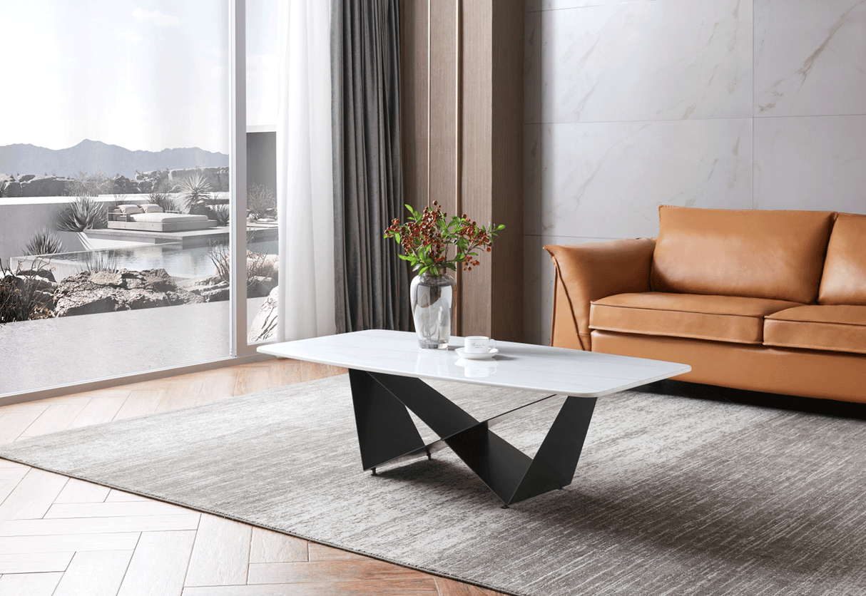 102 Marble Coffee Table by ESF Furniture at Eve Furniture