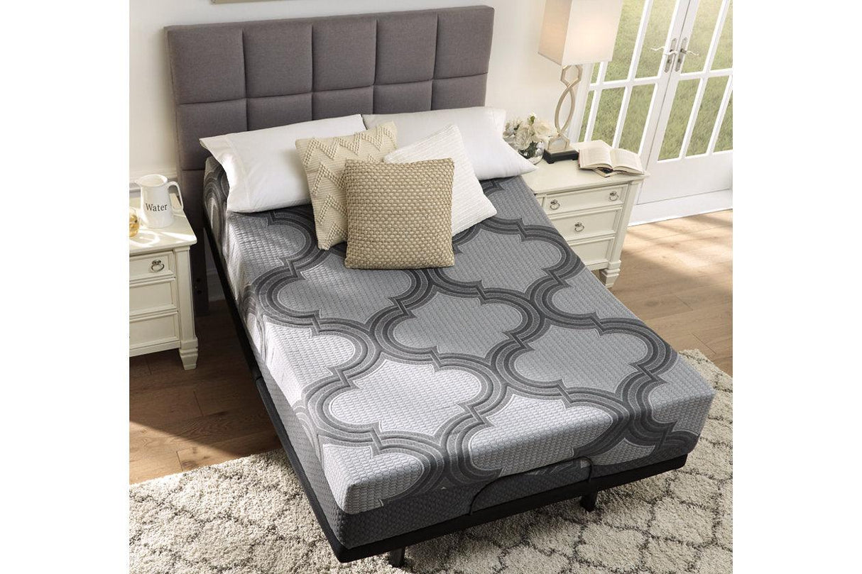 1100 Series Gray Twin Mattress by Ashley at Eve Furniture