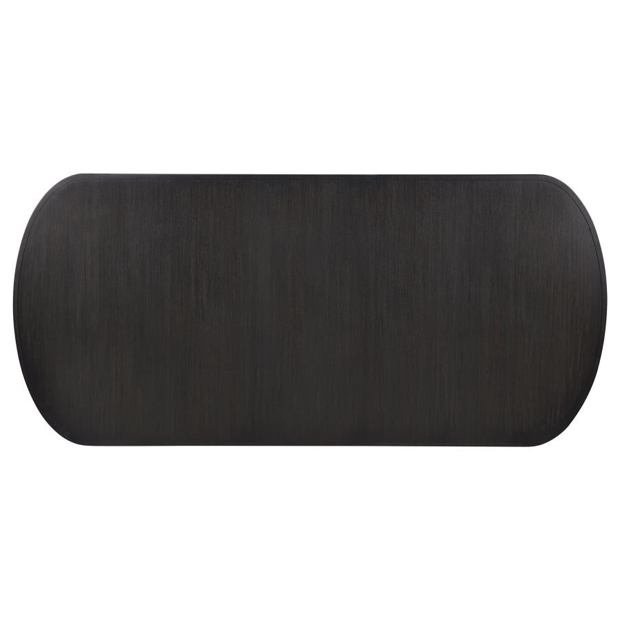 Leandro Cream/Burnished Black 5-piece Rectangular Dining Table Set by Coaster at Eve Furniture
