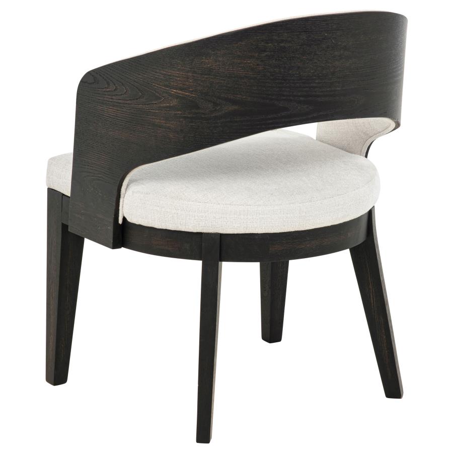 Leandro Cream/Burnished Black 5-piece Rectangular Dining Table Set by Coaster at Eve Furniture