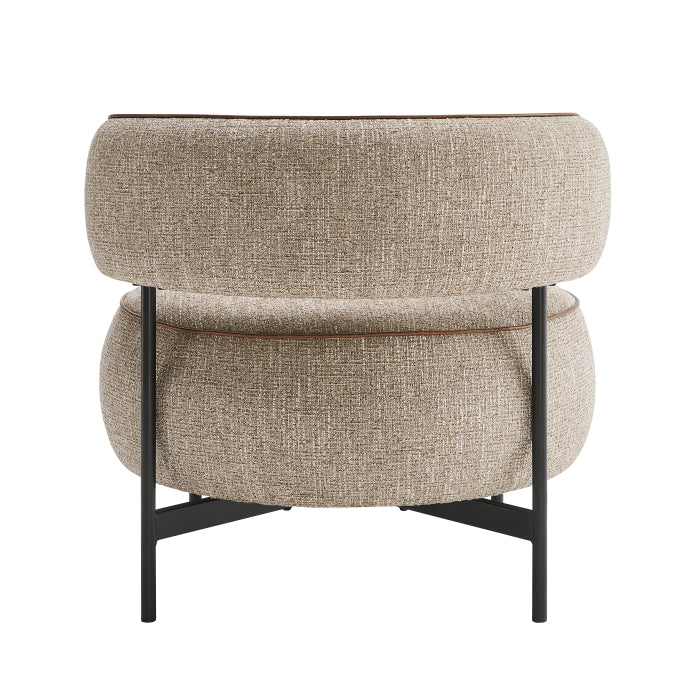 Encircle Brown Swivel Chair by Homelegance at Eve Furniture