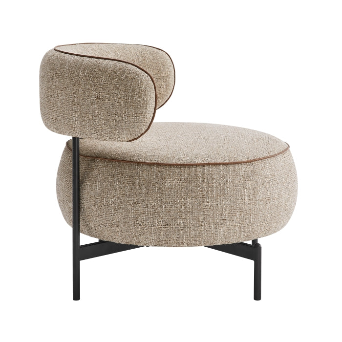 Encircle Brown Swivel Chair by Homelegance at Eve Furniture
