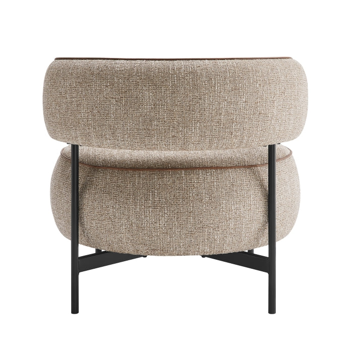Encircle Brown Swivel Chair by Homelegance at Eve Furniture