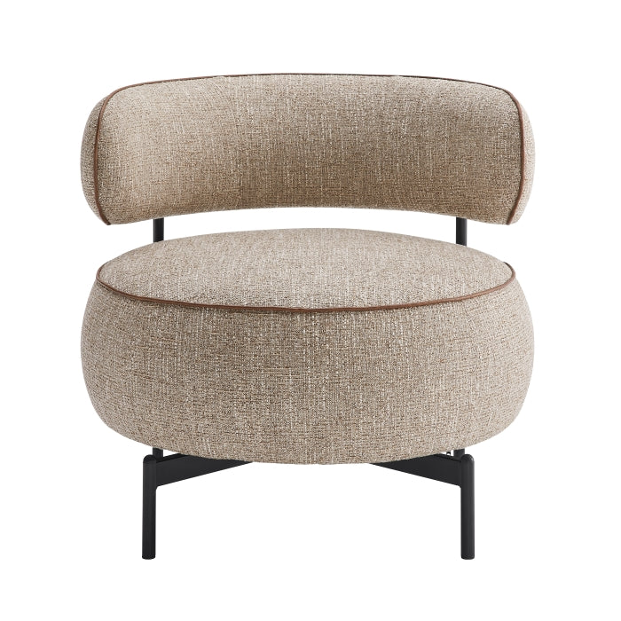 Encircle Brown Swivel Chair by Homelegance at Eve Furniture