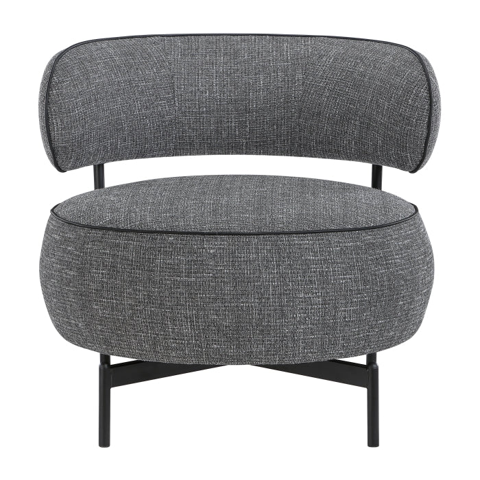 Encircle Grey Swivel Chair by Homelegance at Eve Furniture