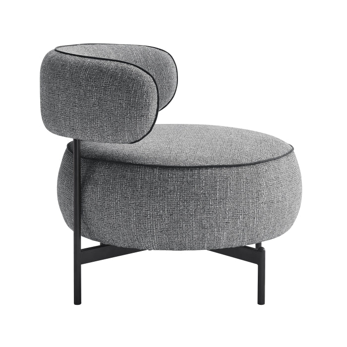 Encircle Grey Swivel Chair by Homelegance at Eve Furniture