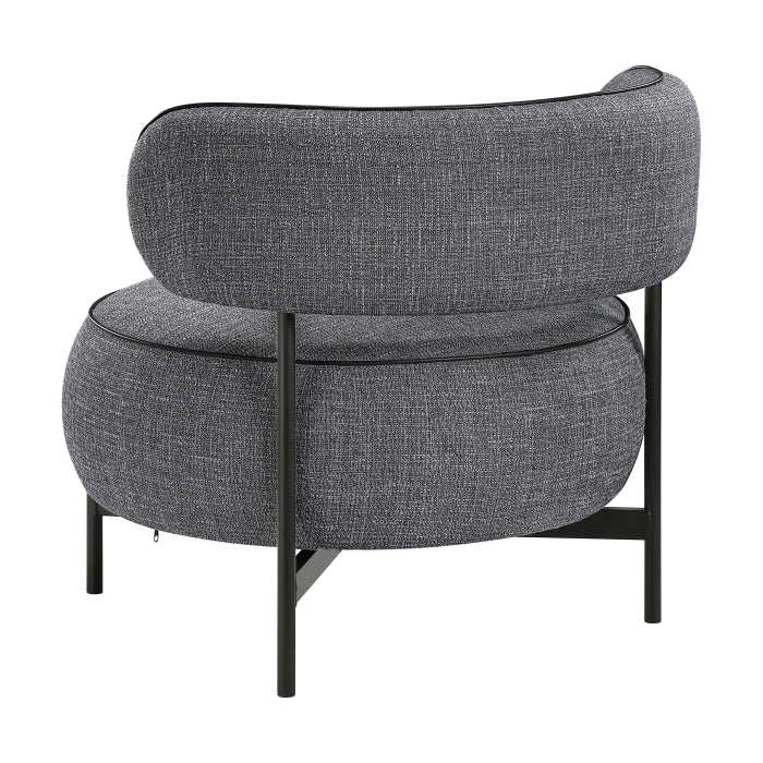 Encircle Grey Swivel Chair by Homelegance at Eve Furniture