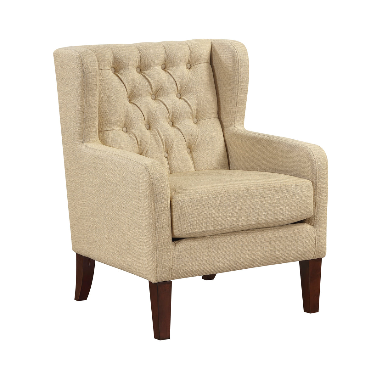 Aria Beige Accent Chair