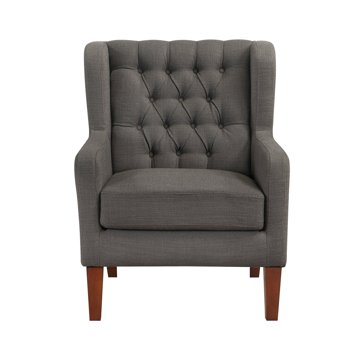 Aria Dark Gray Accent Chair