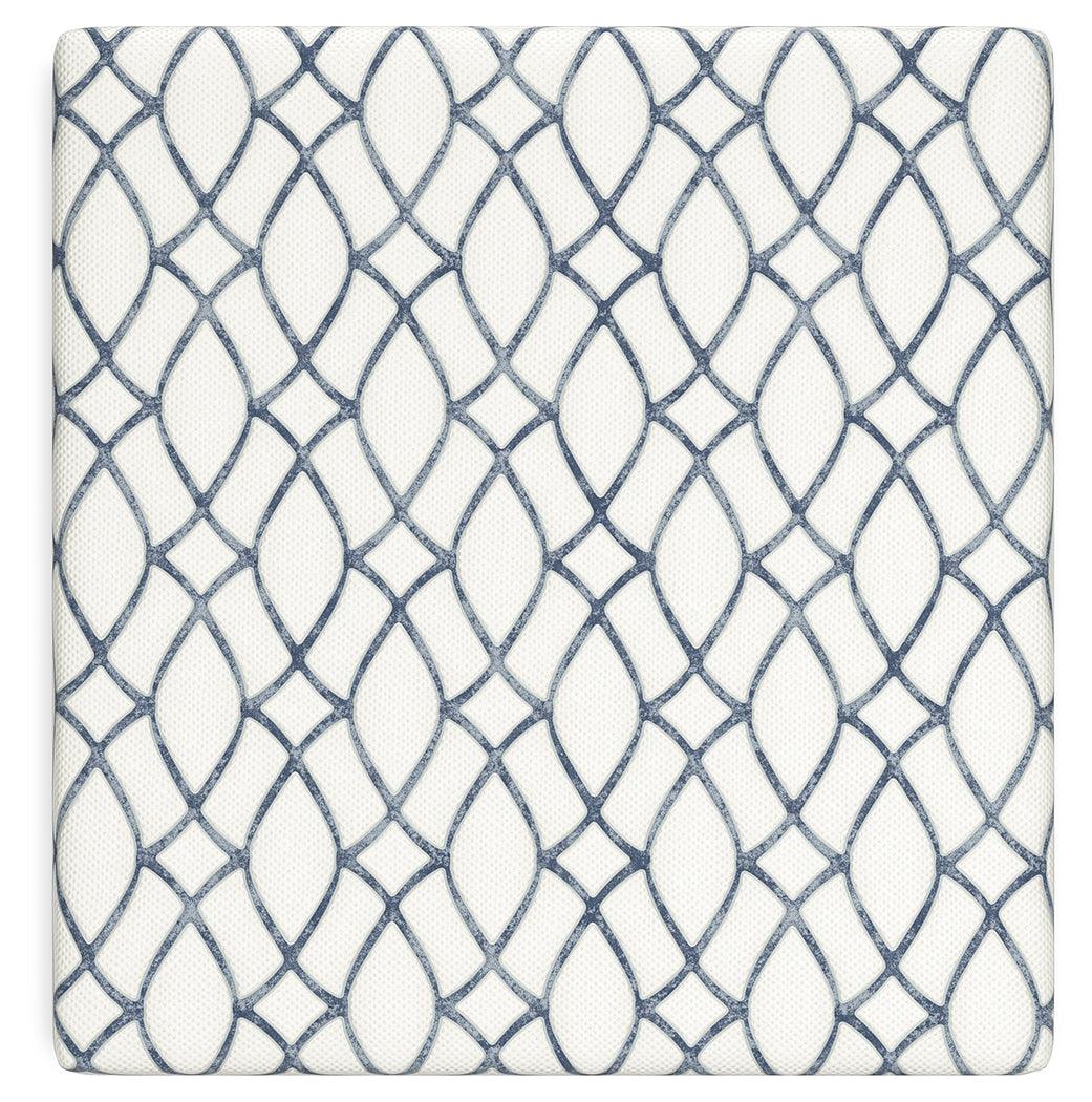 14 Inch Chime Elite 2.0 White/Blue King Mattress by Ashley at Eve Furniture