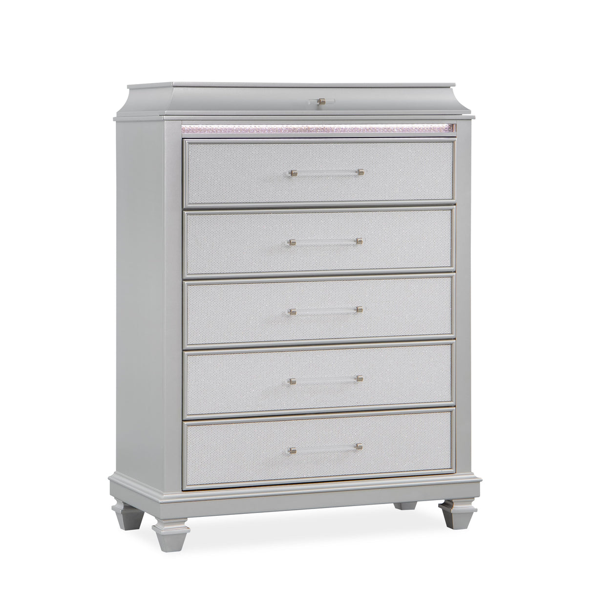Sabrina Silver Bedroom Set by Cosmos Furniture at Eve Furniture