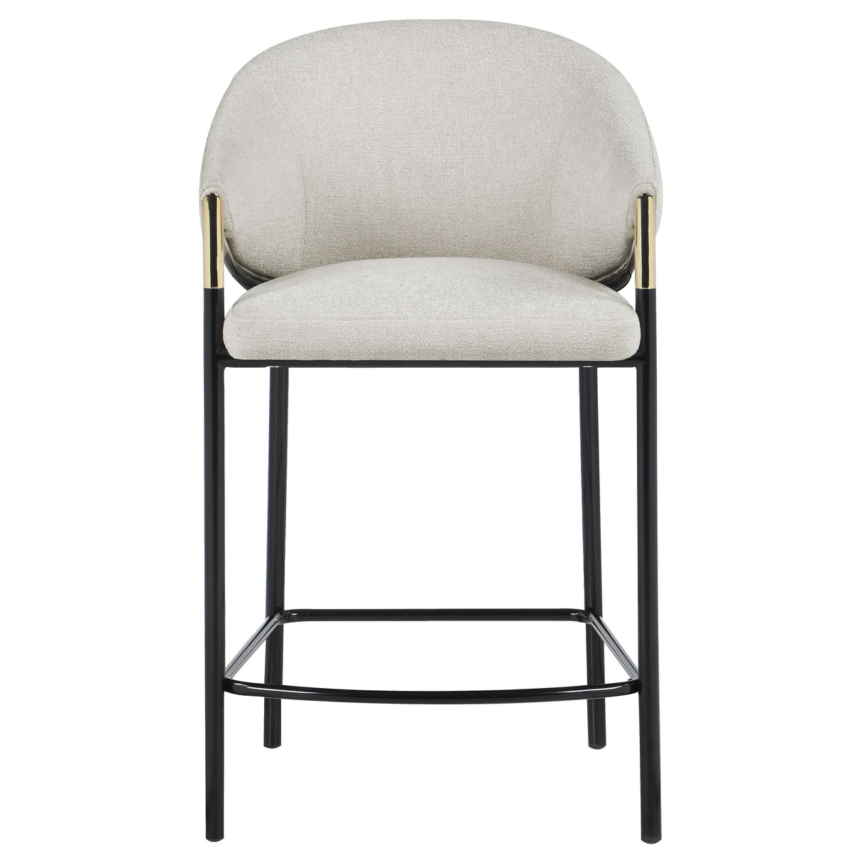 Chadwick Beige Fabric Upholstered Counter Chair (Set of 2)