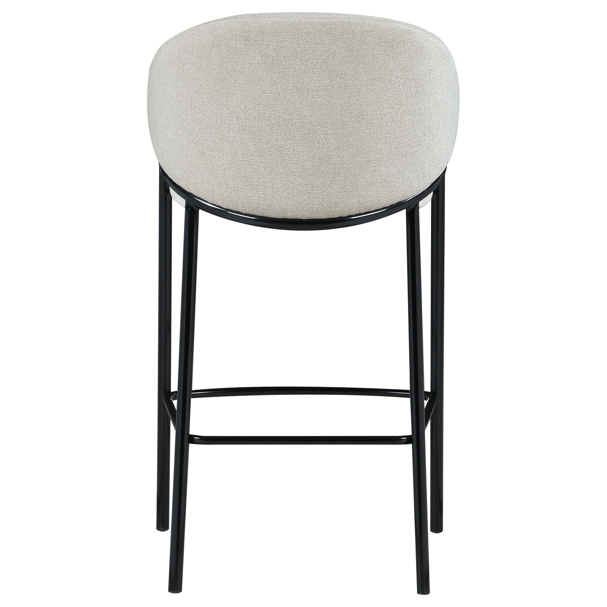 Chadwick Beige Fabric Upholstered Bar Chair (Set of 2)