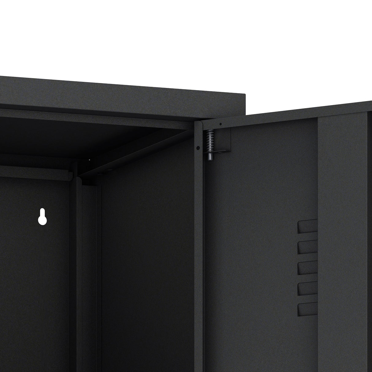 2-Piece Naomi Accent Cabinet and Storage Cabinet in Black by Manhattan Comfort at Eve Furniture
