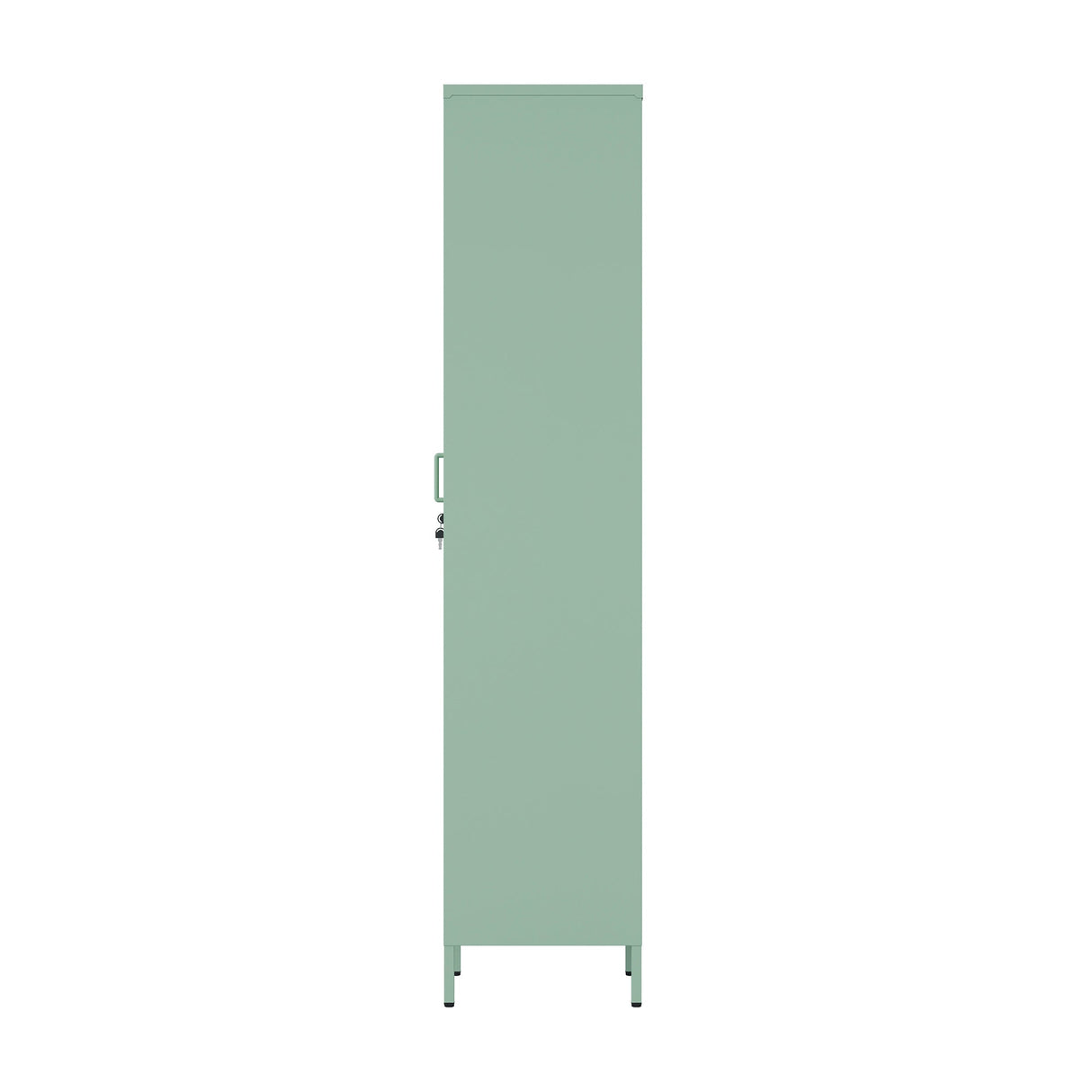2-Piece Naomi Accent Cabinet and Storage Cabinet in Green by Manhattan Comfort at Eve Furniture