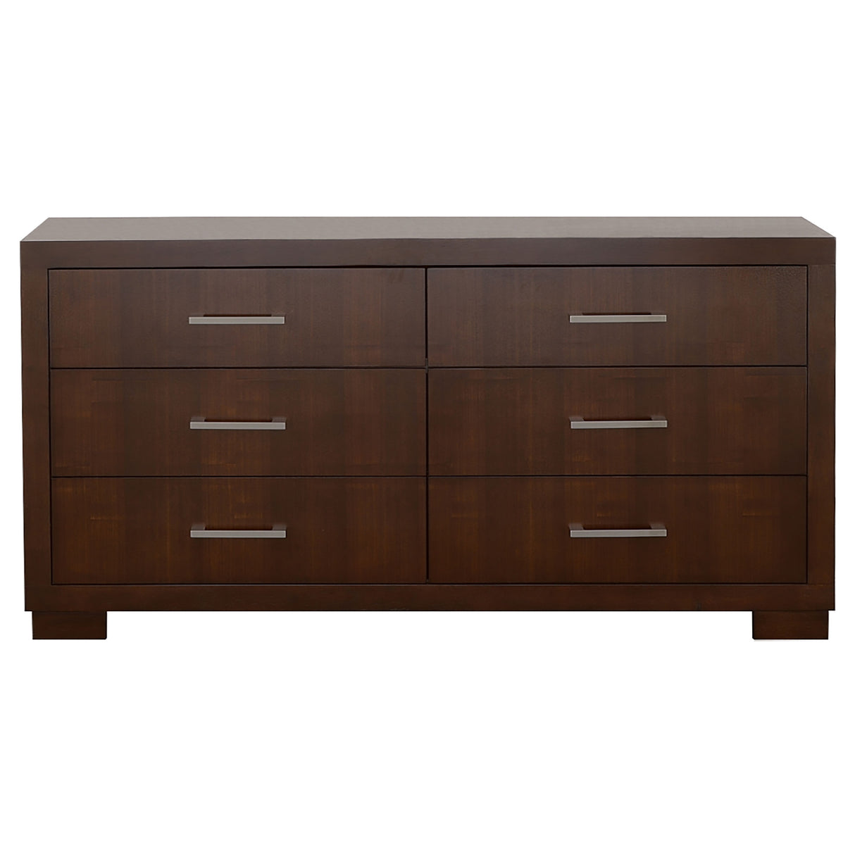 Jessica Cappuccino 4-Piece Queen Bedroom Set with Nightstand Panels by Coaster at Eve Furniture