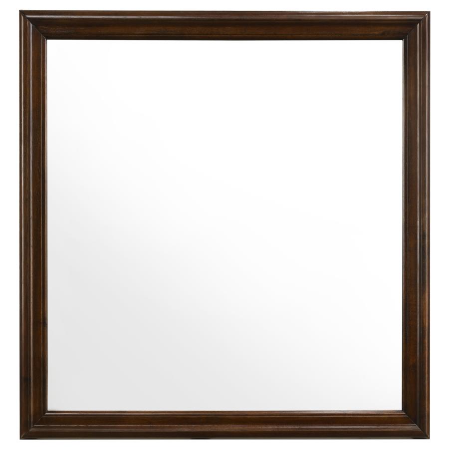 Juego de dormitorio de 4 piezas con panel completo y cabecero alto Louis Philippe White