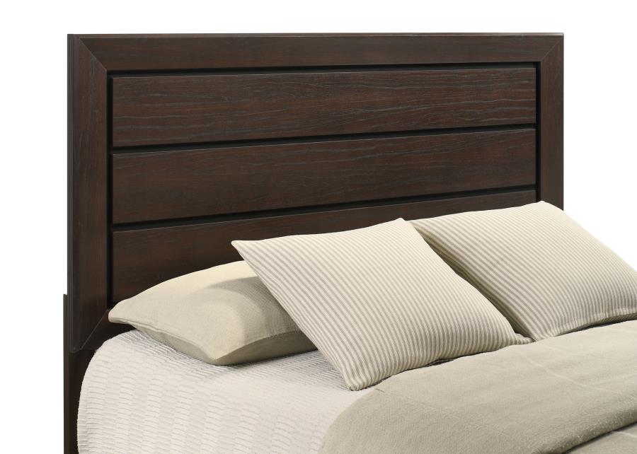 Kauffman 5-Piece Queen Bedroom Set with High Straight Headboard by Coaster at Eve Furniture