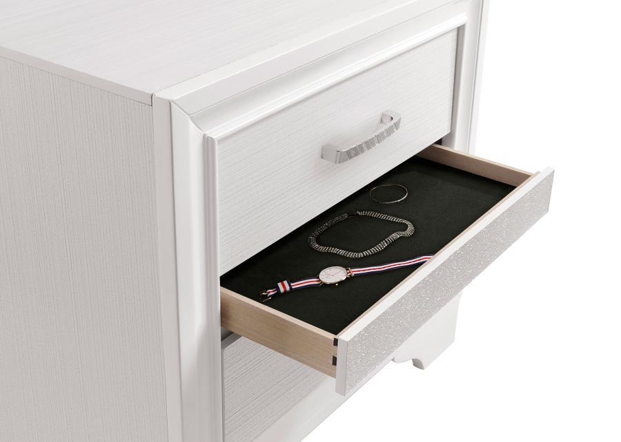 Miranda White 4-Piece Full Storage Bedroom Set
