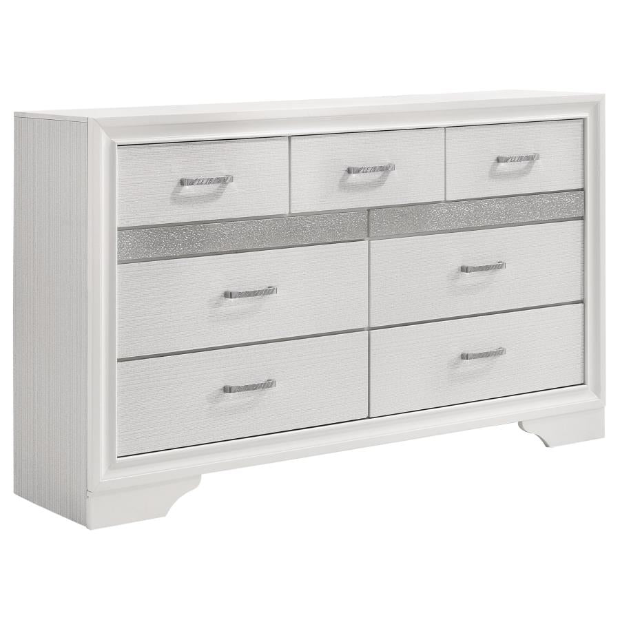 Miranda White 5-Piece Full Storage Bedroom Set