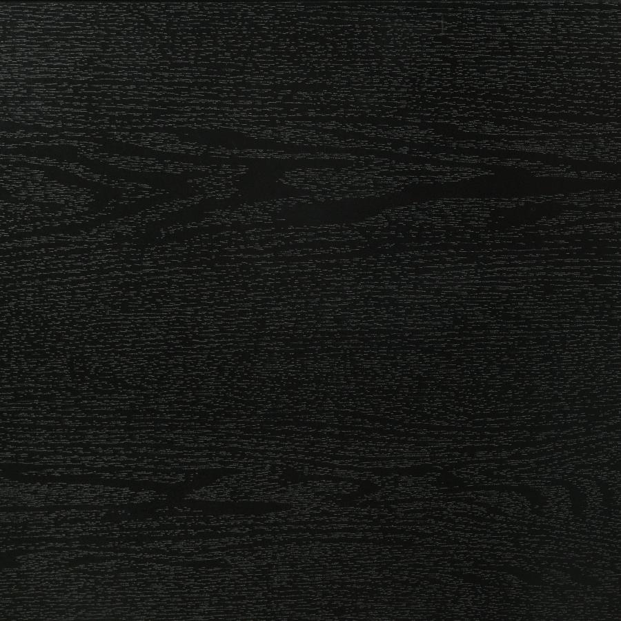 Juego de dormitorio Miranda Black de 5 piezas con almacenaje tamaño completo