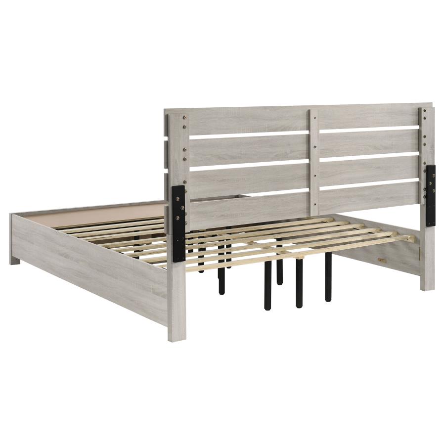 Brantford Coastal White 4-Piece Eastern King Bedroom Set by Coaster at Eve Furniture