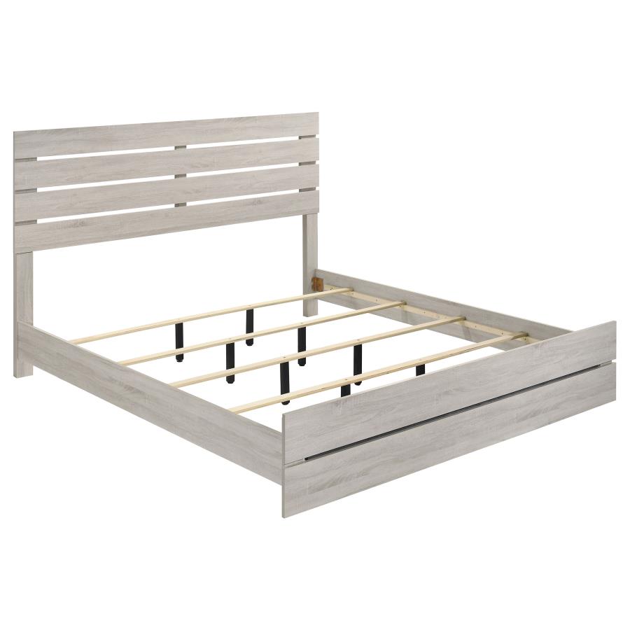 Brantford Coastal White 4-Piece Eastern King Bedroom Set by Coaster at Eve Furniture