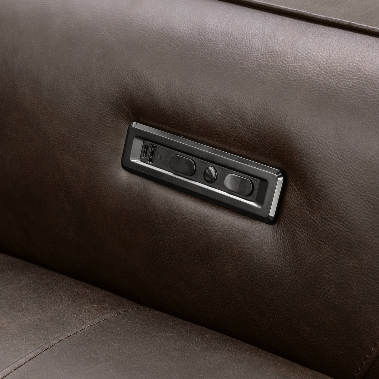Conway Reclining Sofa - Brown by Classic Home at Eve Furniture