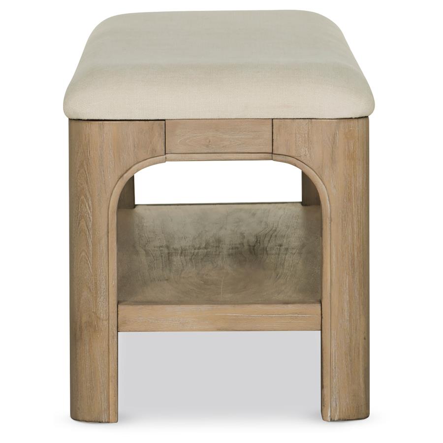 Solano Weathered Mango 49-inch Bedroom Bed End Bench by Coaster at Eve Furniture