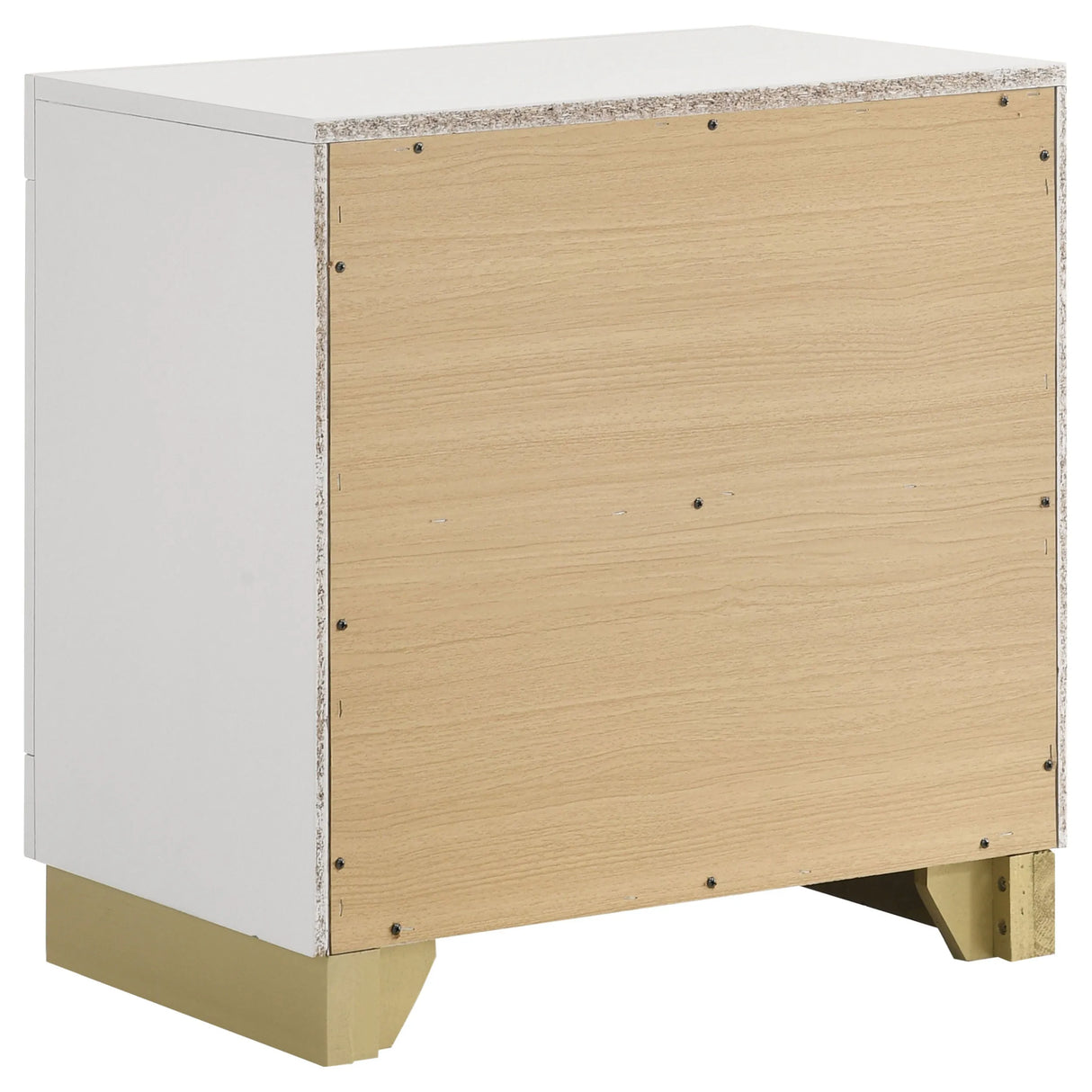 Caraway White/Grey 5-Piece Eastern King Bedroom Set with LED Headboard by Coaster at Eve Furniture
