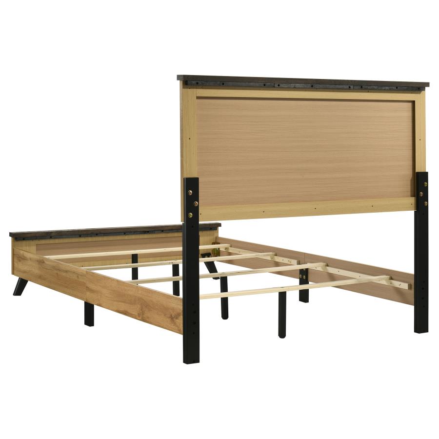 Kaywood Natural Pine 5-Piece Full Bedroom Set