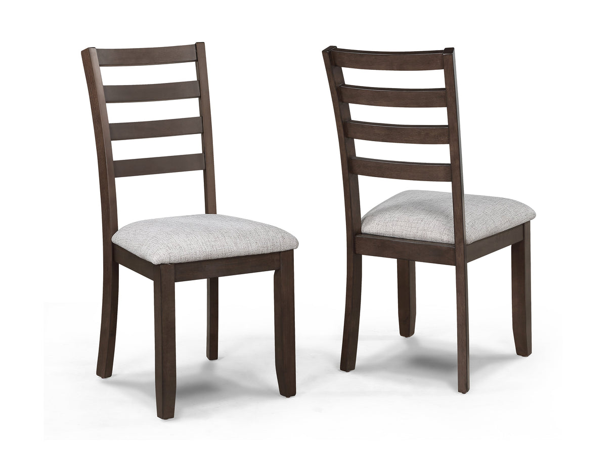 Wagner Brown Dining Chair, Set of 2 by Crown Mark at Eve Furniture