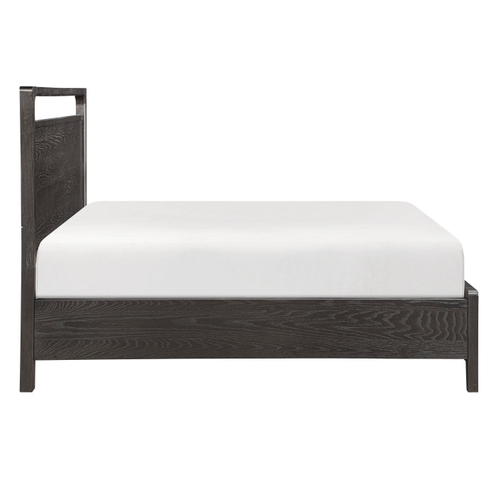 Elowen Black 4pc Set (QB+NS+DR+MR) by Homelegance at Eve Furniture