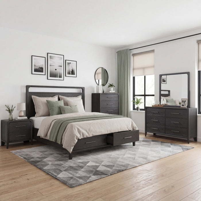 Elowen Black Mirror by Homelegance at Eve Furniture