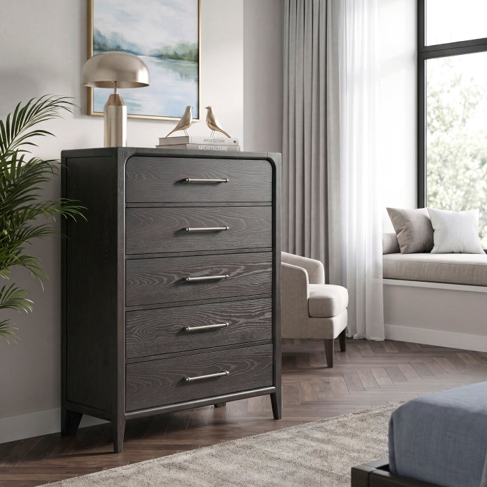 Elowen Black Chest by Homelegance at Eve Furniture