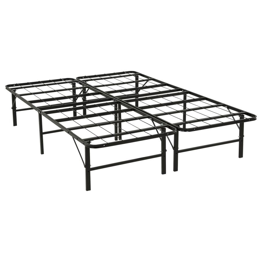 Kramer Black Full Folding Metal Platform Bed Frame by Coaster at Eve Furniture
