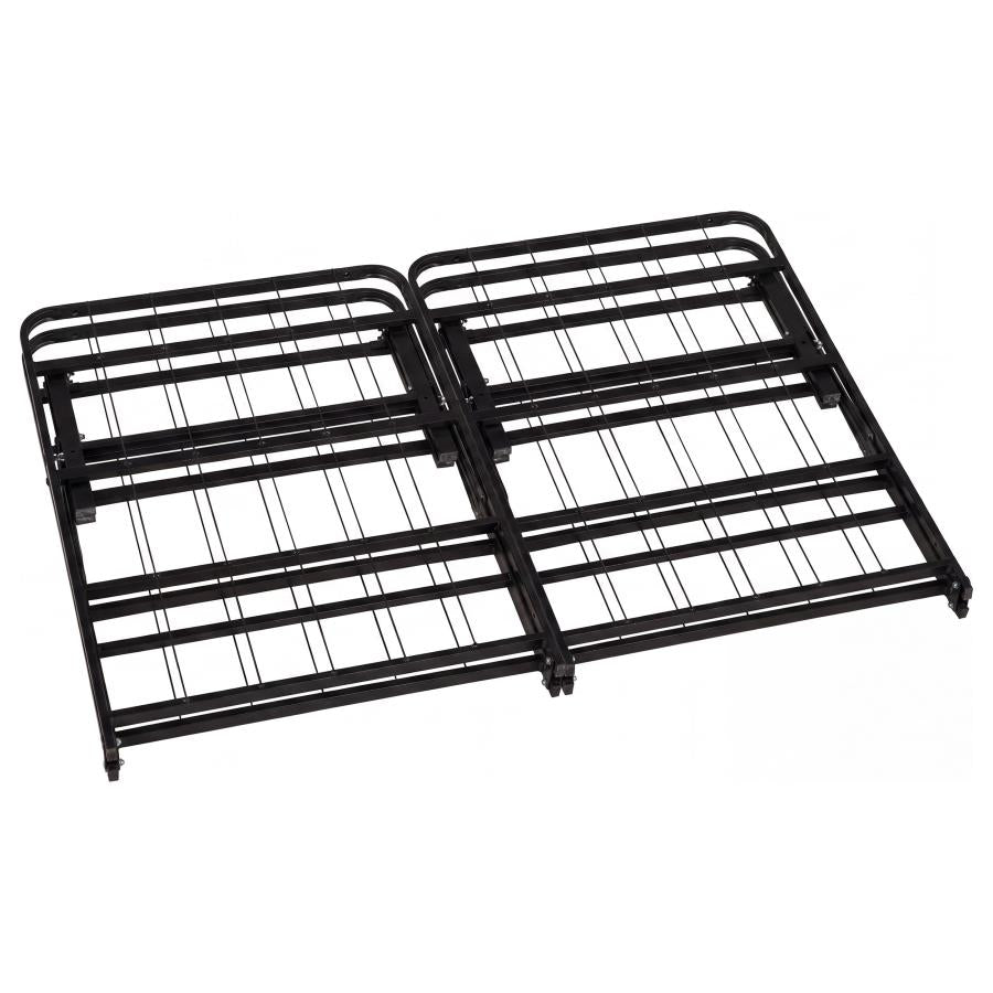 Kramer Black Full Folding Metal Platform Bed Frame by Coaster at Eve Furniture
