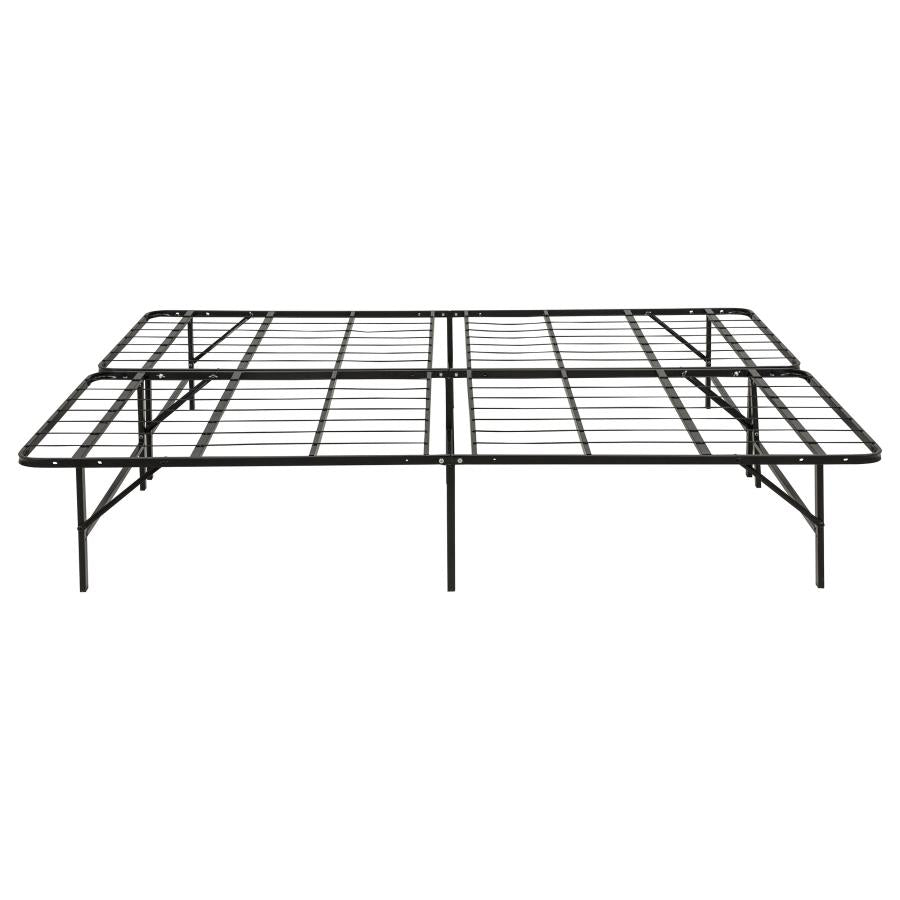 Kramer Black California King Folding Metal Bed Frame by Coaster at Eve Furniture