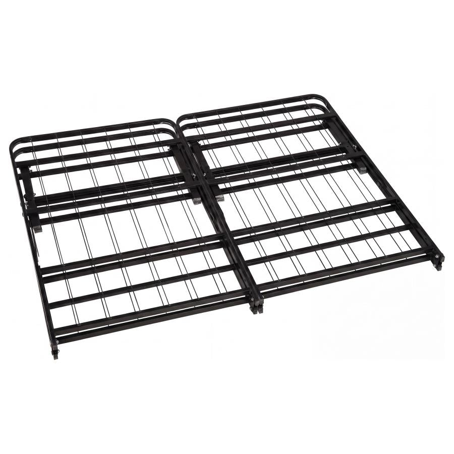 Kramer Black Queen Folding Metal Platform Bed Frame by Coaster at Eve Furniture