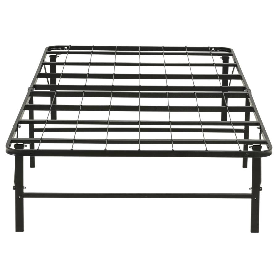 Kramer Black Twin Folding Metal Platform Bed Frame by Coaster at Eve Furniture