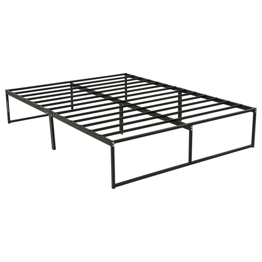 Gates Black Queen Heavy-Gauge Metal Platform Bed Frame by Coaster at Eve Furniture