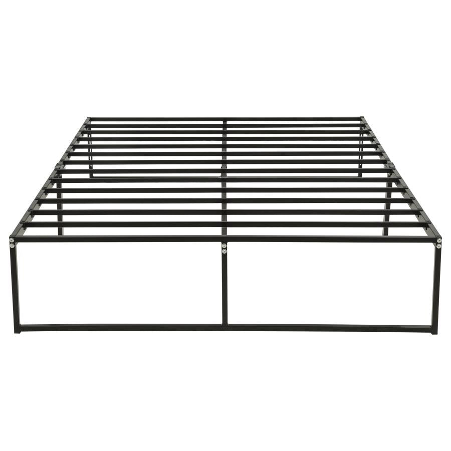 Gates Black Queen Heavy-Gauge Metal Platform Bed Frame by Coaster at Eve Furniture