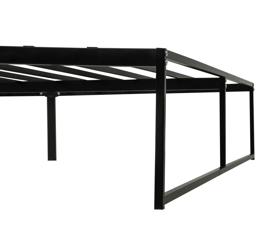 Gates Black Queen Heavy-Gauge Metal Platform Bed Frame by Coaster at Eve Furniture