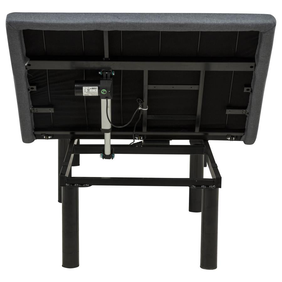 Tasca Black Twin XL Dual-Motor Adjustable Bed Base by Coaster at Eve Furniture