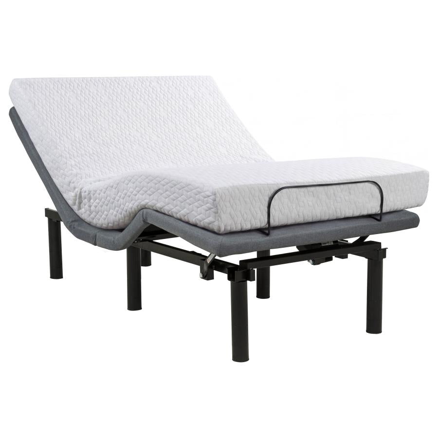 Tasca Black Twin Dual-Motor Adjustable Bed Base by Coaster at Eve Furniture
