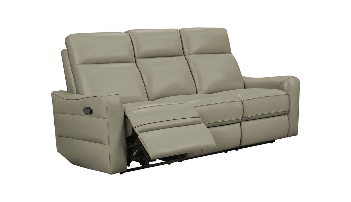 3517 Grey Sofa w/ manual recliners by ESF Furniture at Eve Furniture