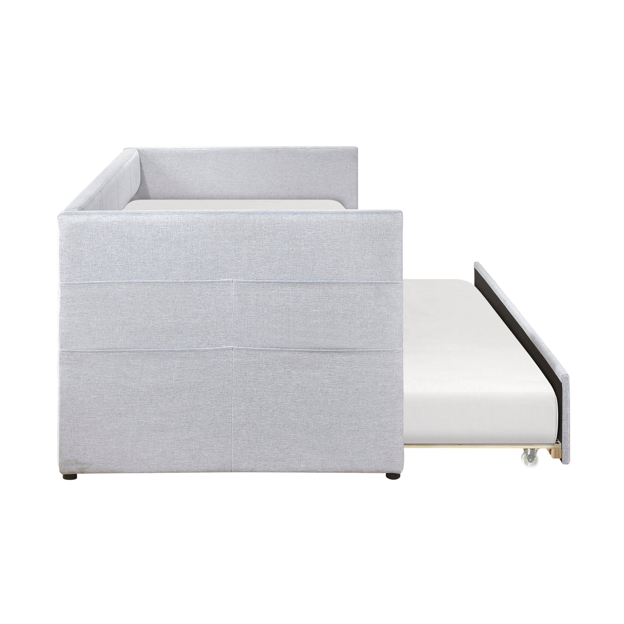 Boynton Light Gray Daybed with Trundle