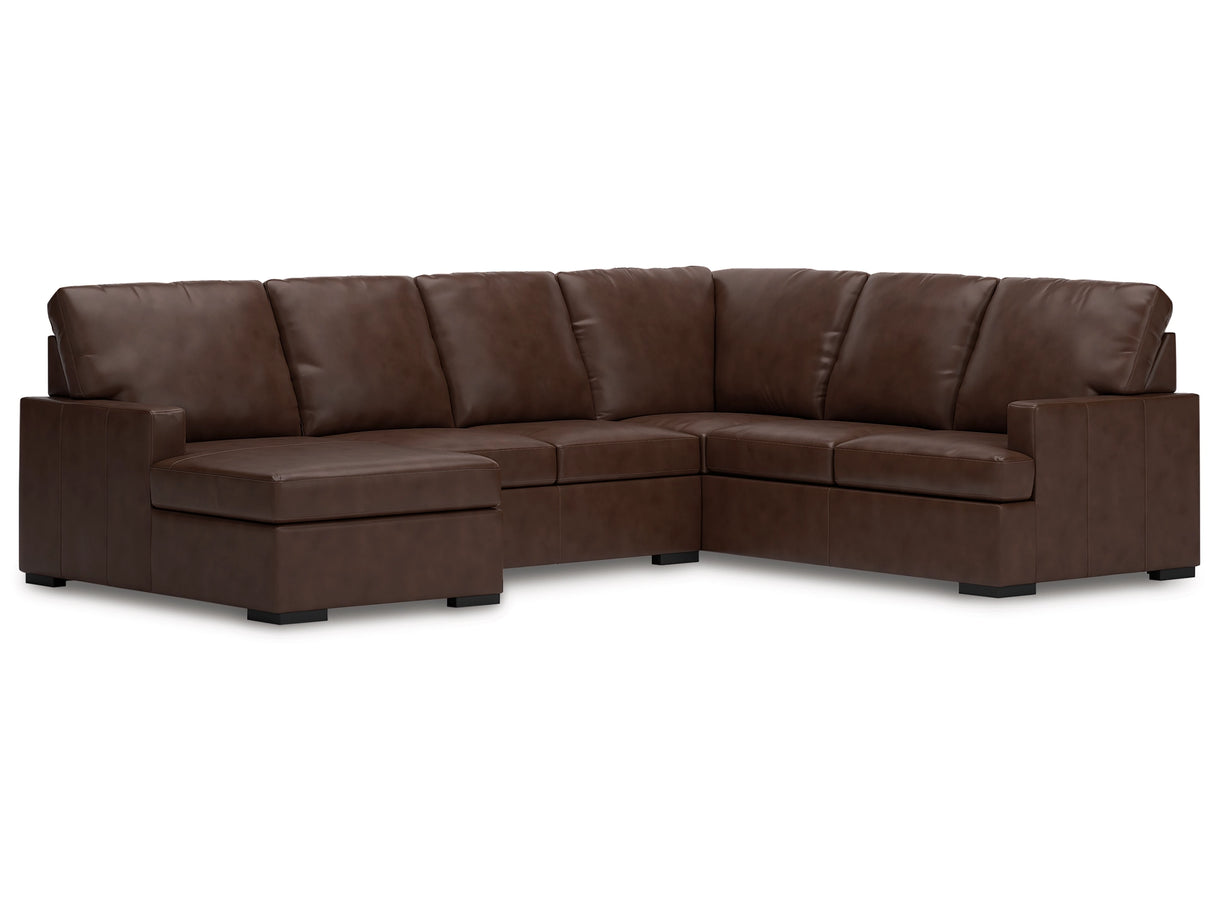McDowlan Coffee 3-Piece Left Arm Facing Chaise Sectional by Ashley at Eve Furniture