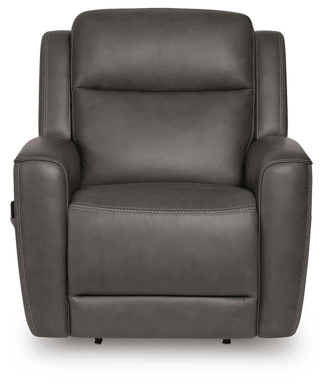 4Z-Tribano Anchor Power Lift Recliner by Ashley at Eve Furniture