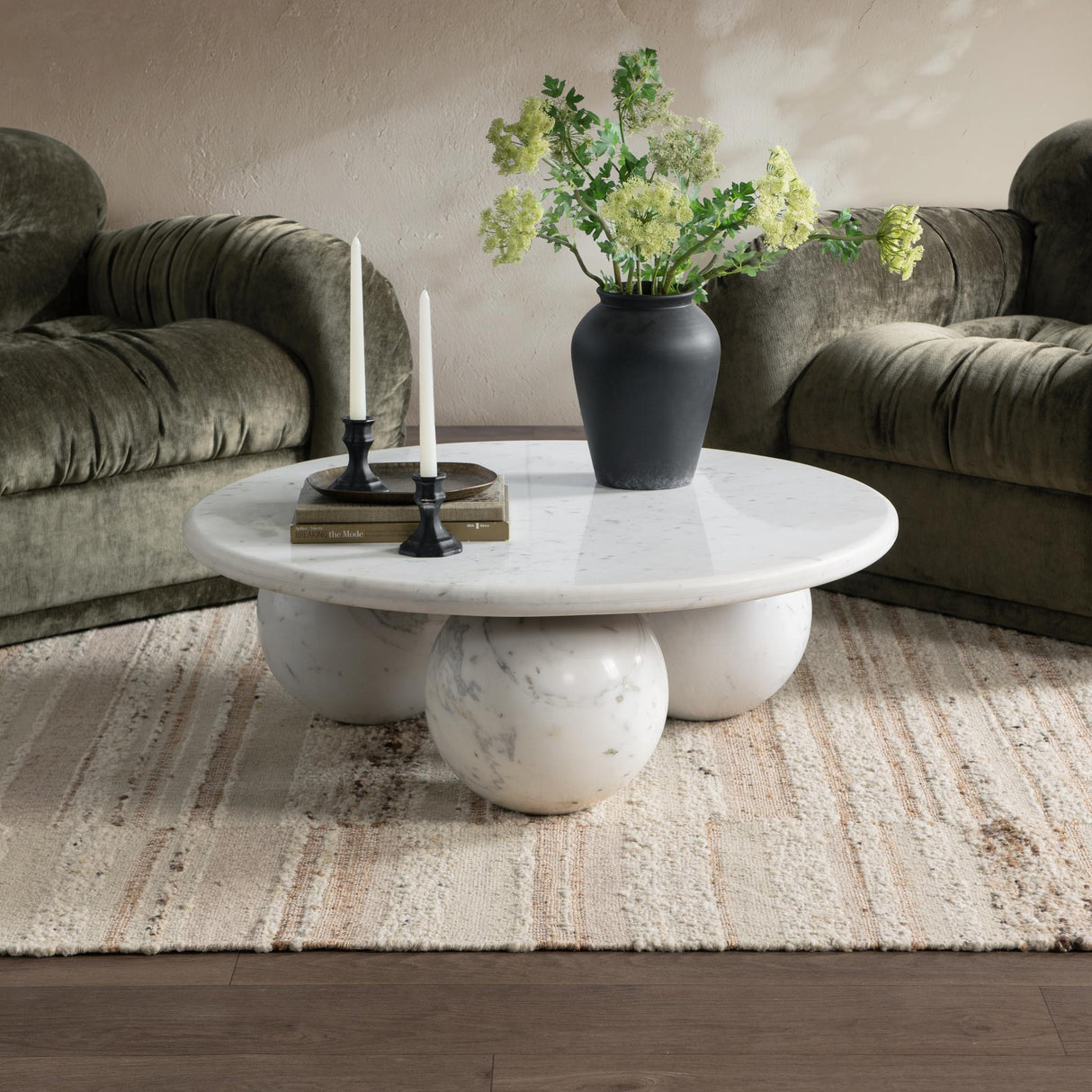 Castello Coffee Table - Atenea White